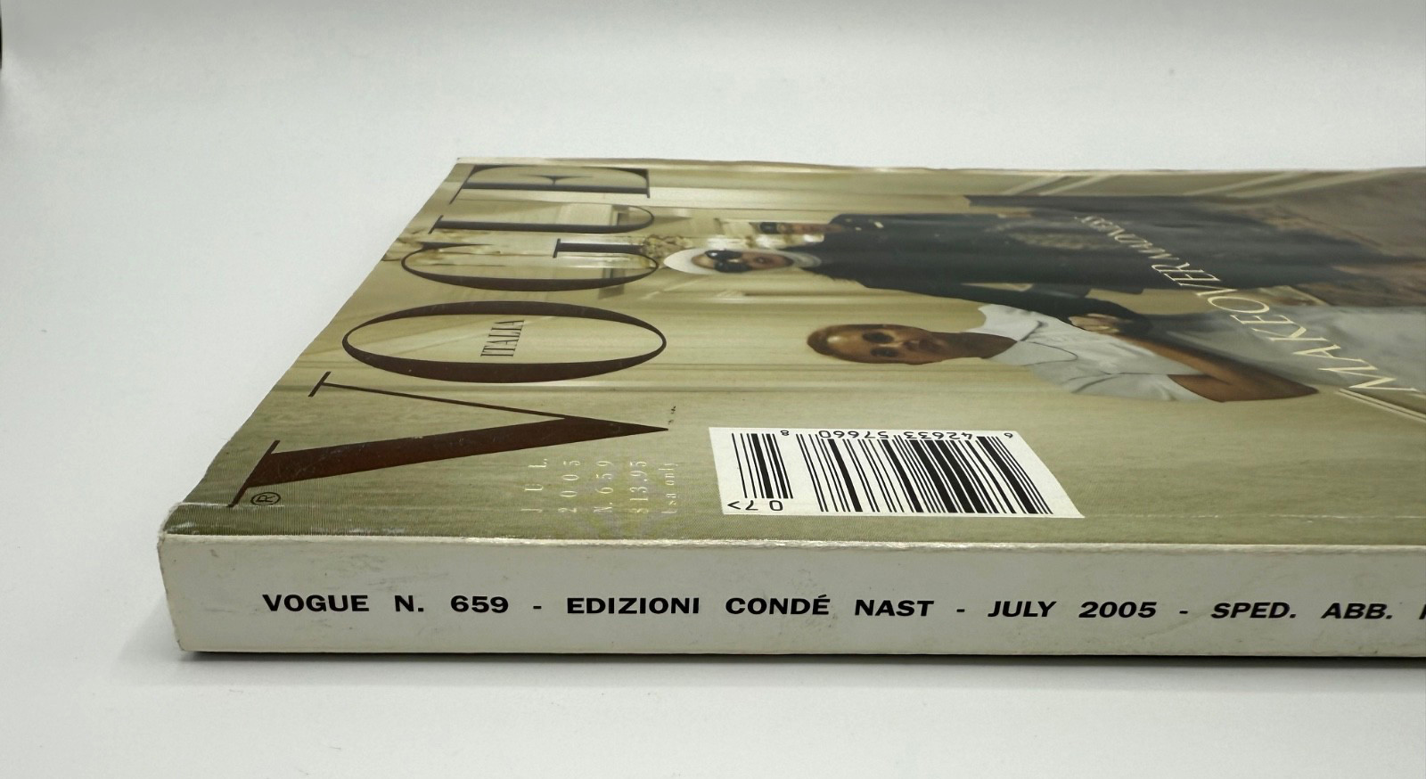 Vogue Italia July 2005 Linda Evangelista Steven Meisel MAKEOVER MADNESS #662