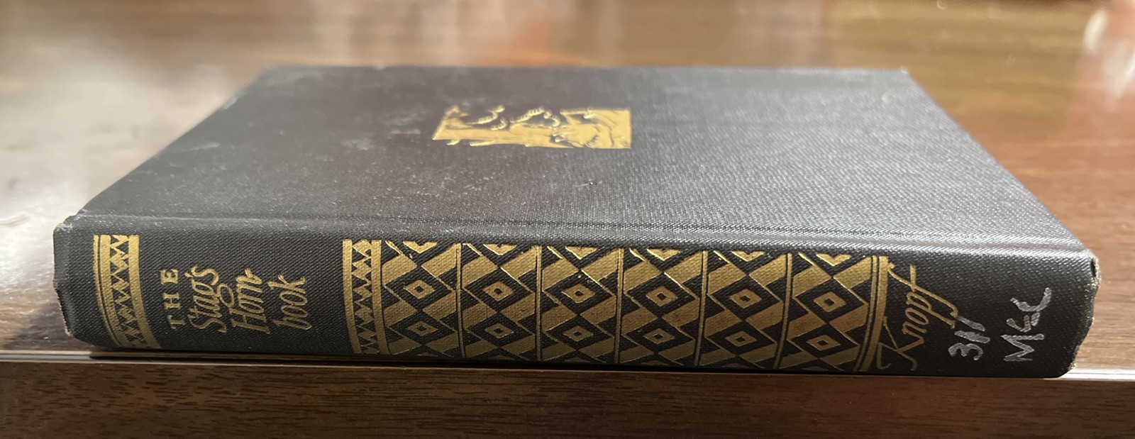 The Stag’s Hornbook 1943 John McCLure HC Alfred A Knopf New York Poetry