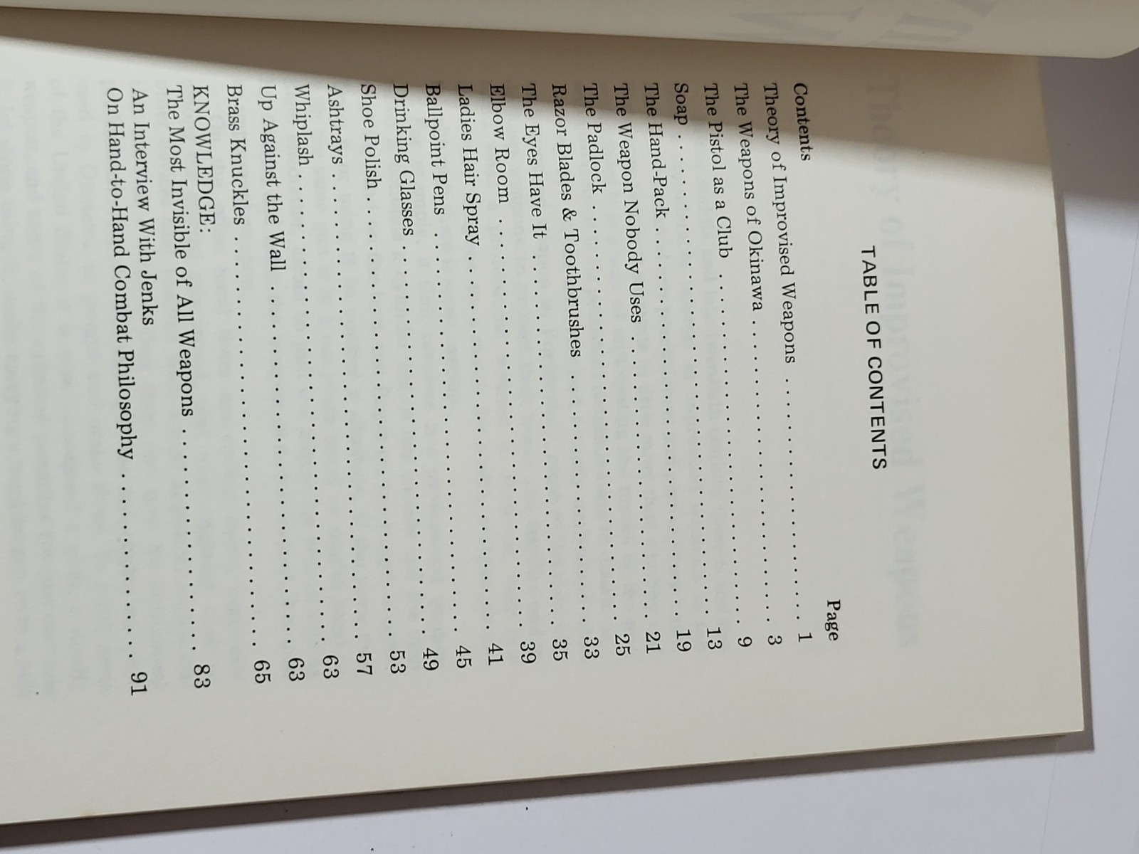 Invisible Weapons Jenks Brown 1979 Desert Publications Self Defense Book Rare