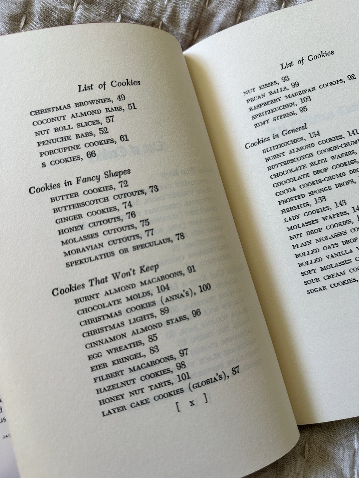 1949 The Christmas Cookie Book By Virginia Pasley Book Club Edition
