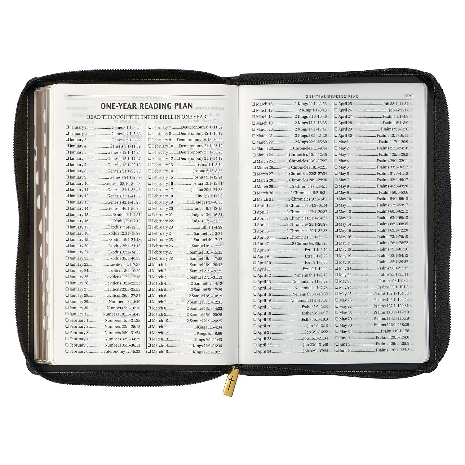KJV Large Print Thinline Bible Black Zipper Indexed BRAND NEW in Shrink Wrap!!!