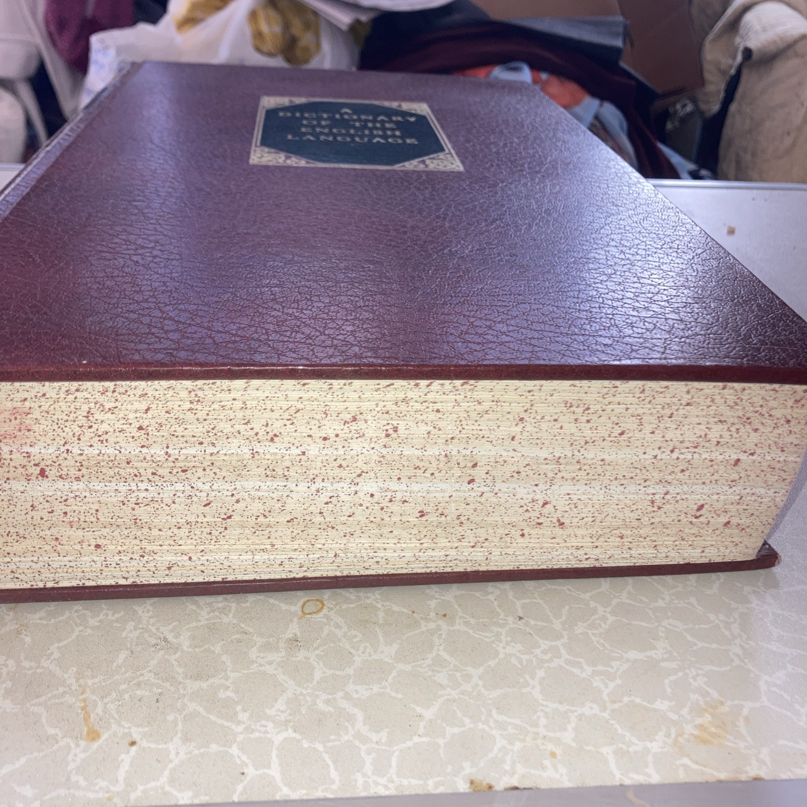 A Dictionary Of The English Language By Johnson 1979 Times Edition