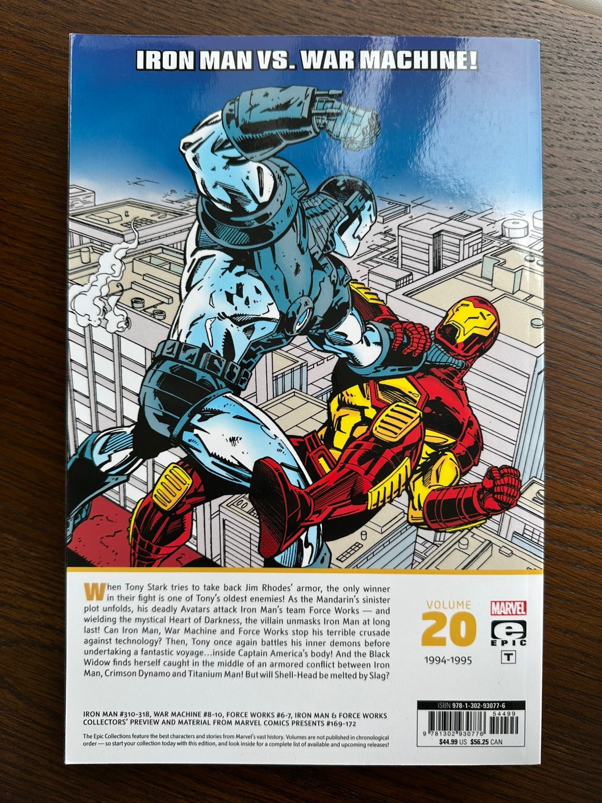 MARVEL IRON MAN EPIC COLLECTION – IN THE HANDS OF EVIL (496 Pages) New