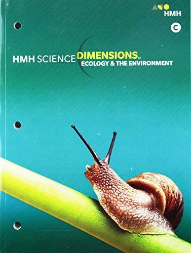 HMH Science Dimensions Ecology & The Environment C – Paperback – VERY GOOD
