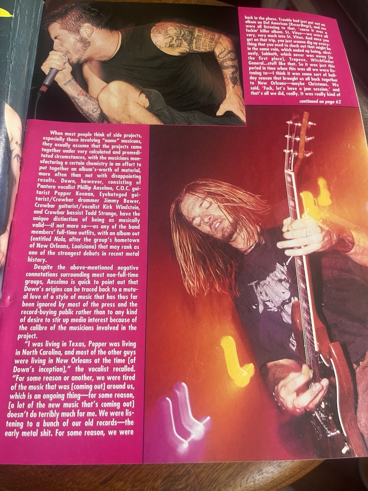 June 1996 Metal Maniacs Magazine Amorphis AC/DC Sacred Reich Pitch Iron Maiden