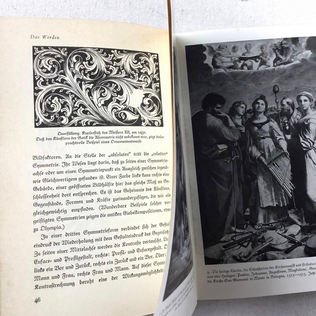 1938 German Art History Book 323 Illustrations Hardcover 341 Pages in German