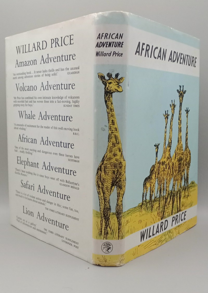 African Adventure Willard Price Jonathan Cape