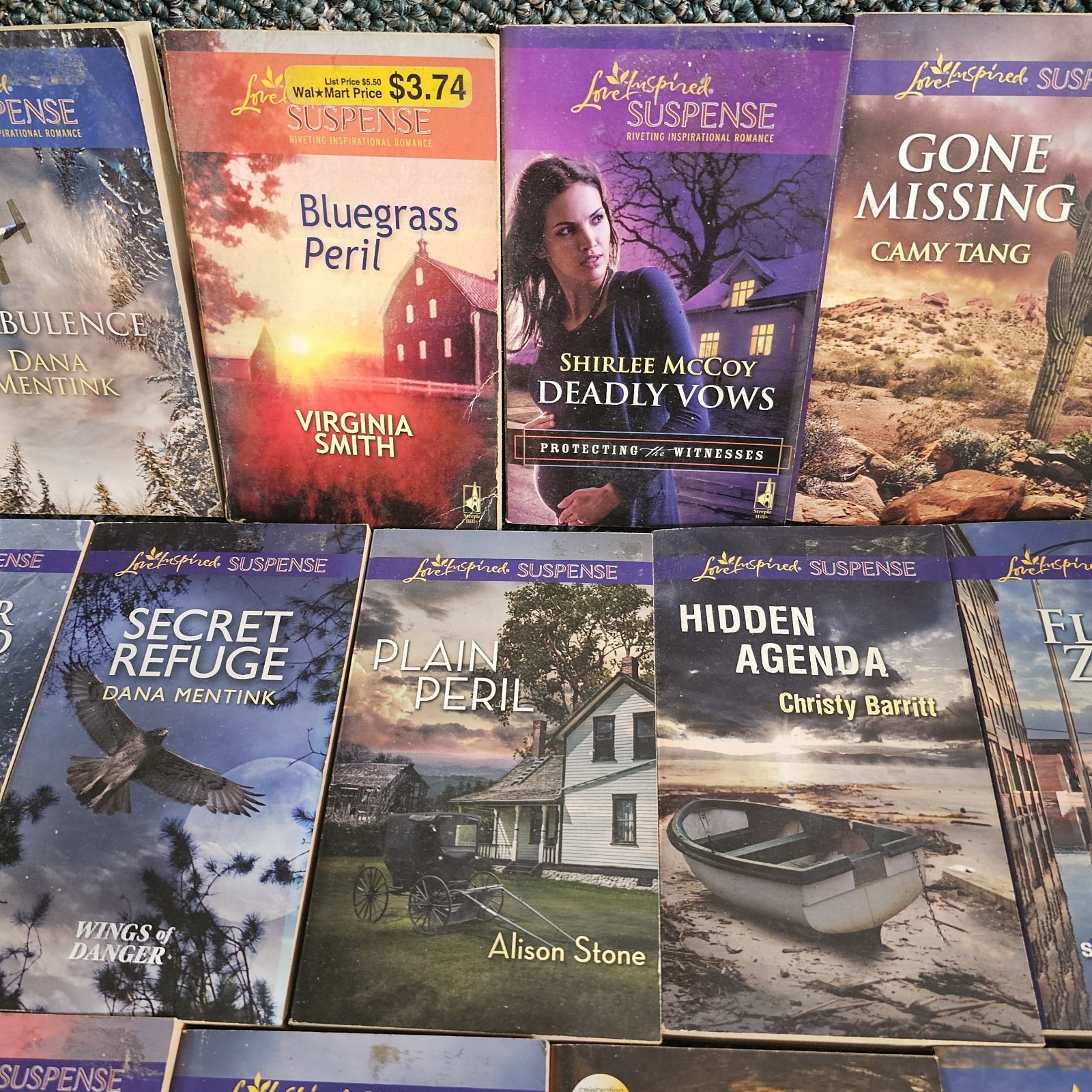 Love Inspired Suspense 15 Book Lot