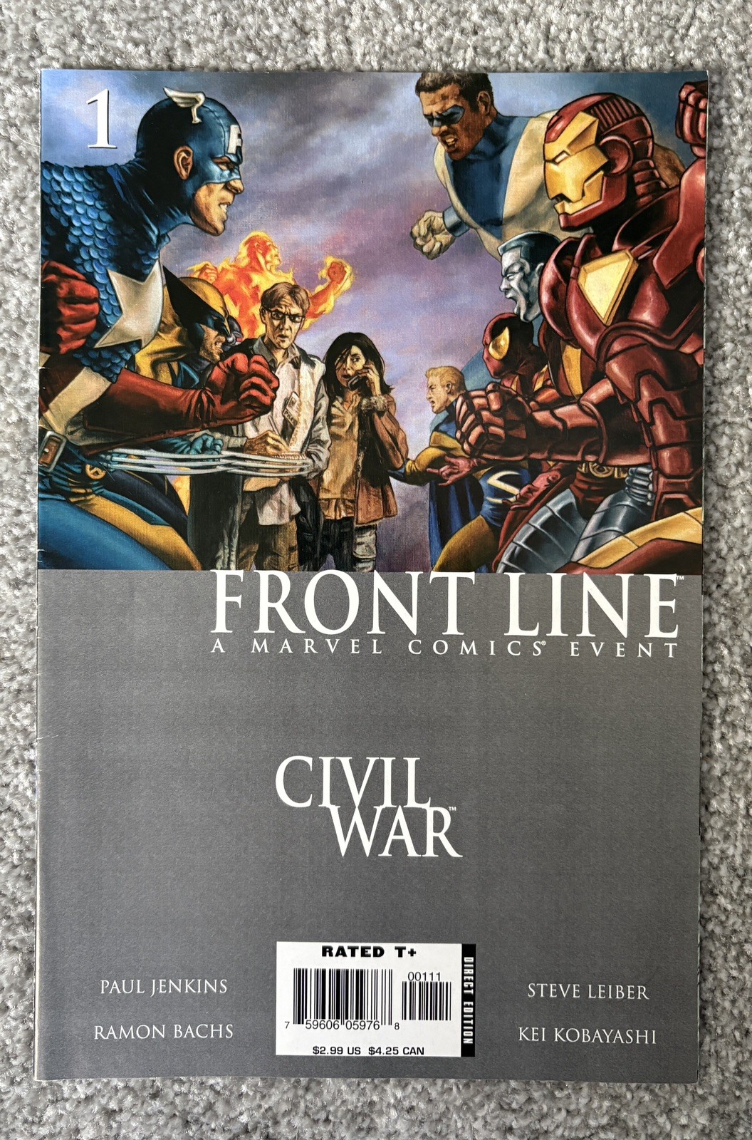 Civil War: Frontline (#1-4)(#6-11) + Casualties of War, Confessions & Fallen Son