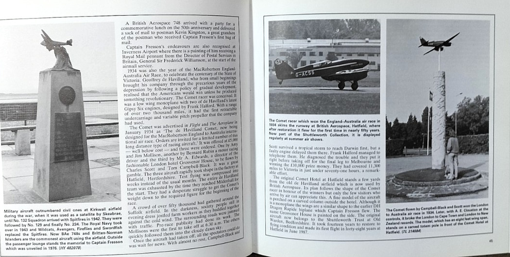 Aviation Landmarks by Jean Gardner. 144 pages. Pub by After The Battle in 1990