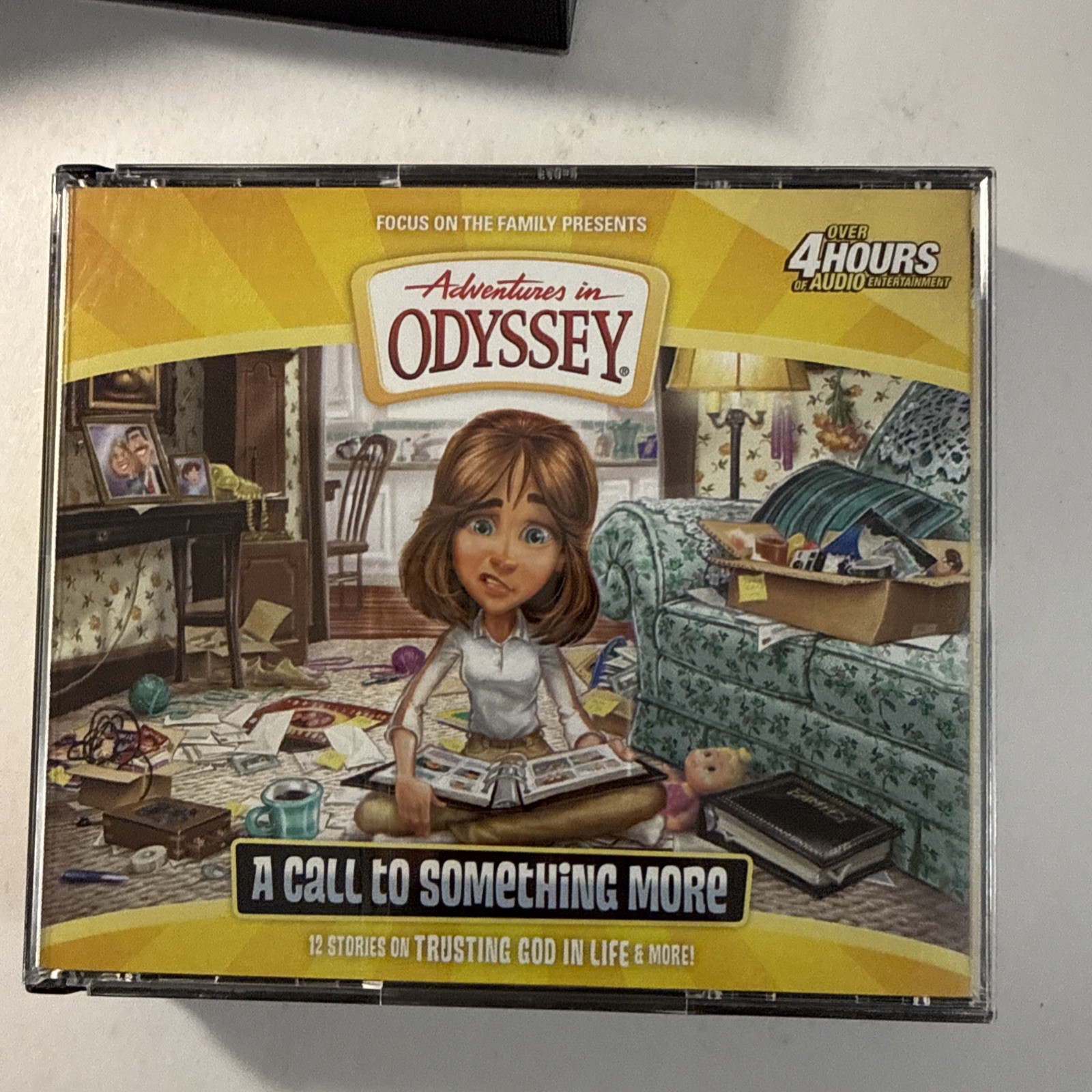 4 CD Sets (12 CDs)Adventures In Odyssey Focus On Family Audio Drama, 48 Episodes
