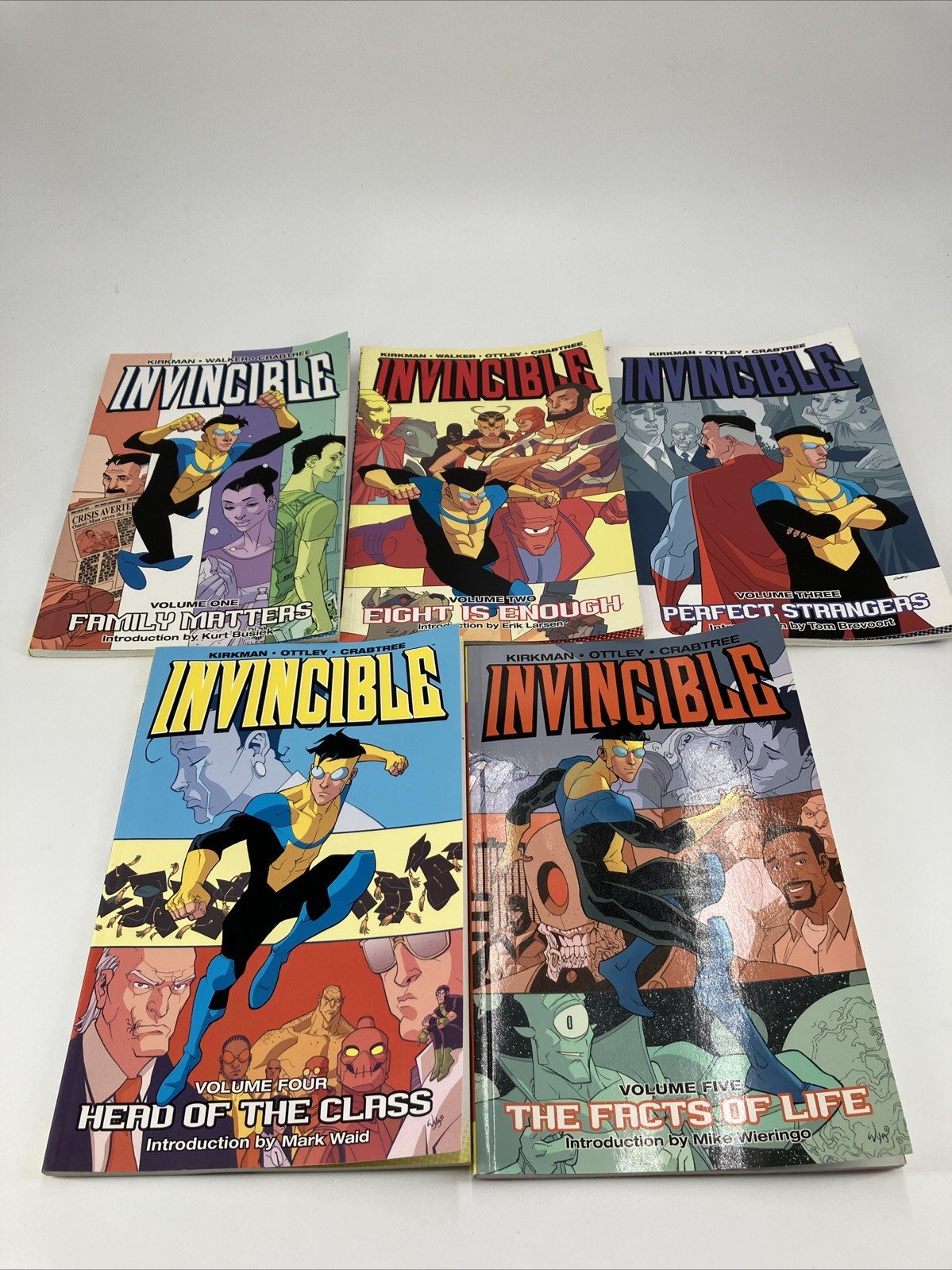 Invincible TPB Lot Vol 1 2 3 4 5 1-5 Image Comics Kirkman Ottley Ships Fast
