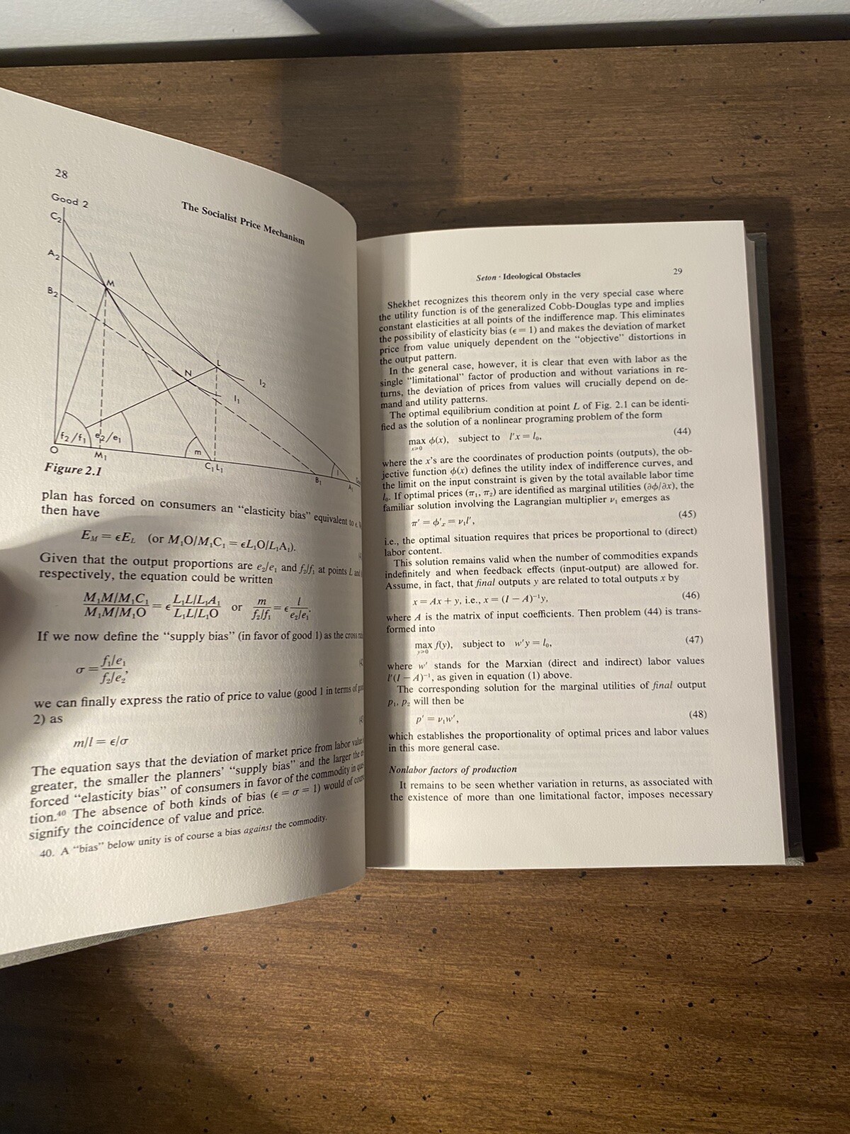 The Socialist Price Mechanism Hardcover Alan Abouchar 1977 Duke Univ Press