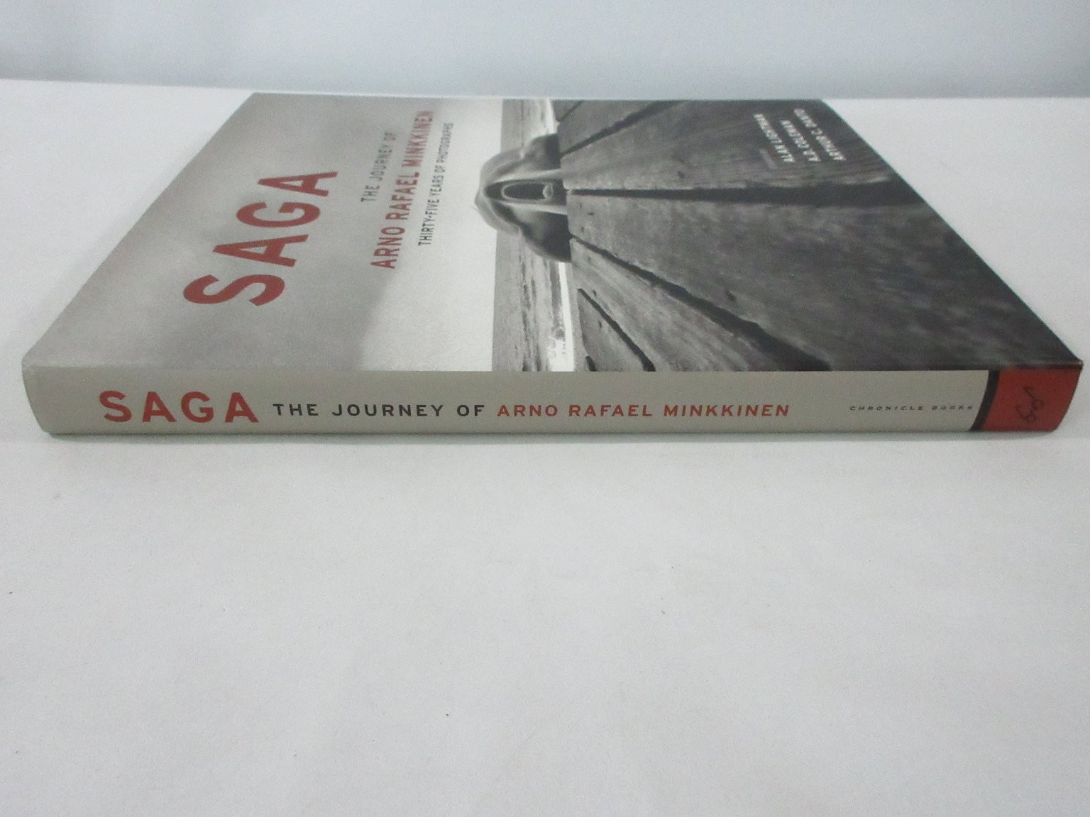 Saga Arno Rafael Minkkinen 2005 SIGNED First Edition Fine Art B&W Photo Book