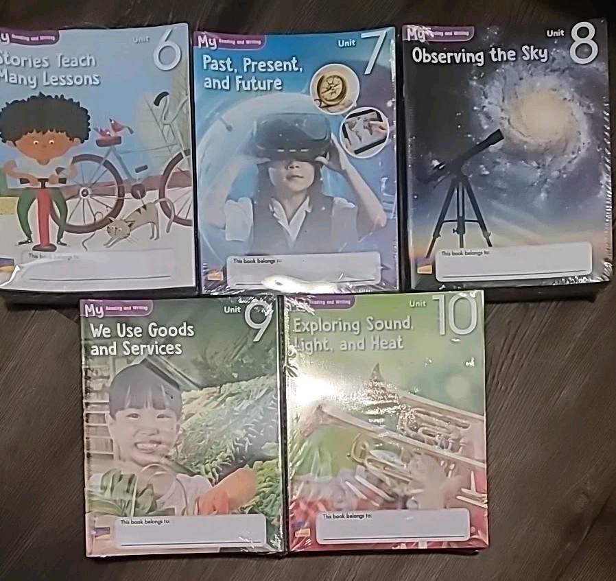 Benchmark Education My Reading And Writing Grade 1 Units 6 – 10 **Brand New**