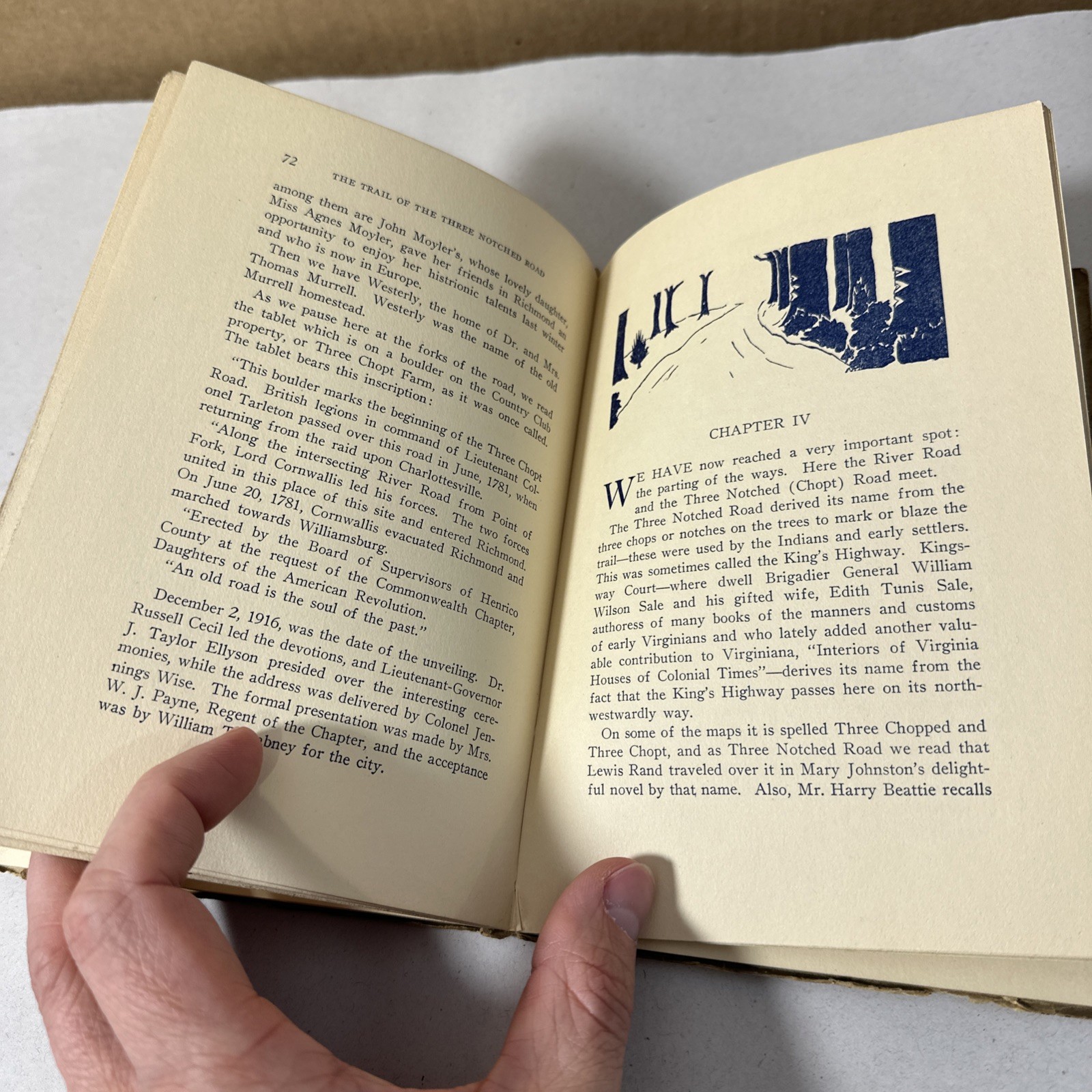 Trail Three Notched Road Ethel Kern 1928 First Edition SIGNED Book Virginia