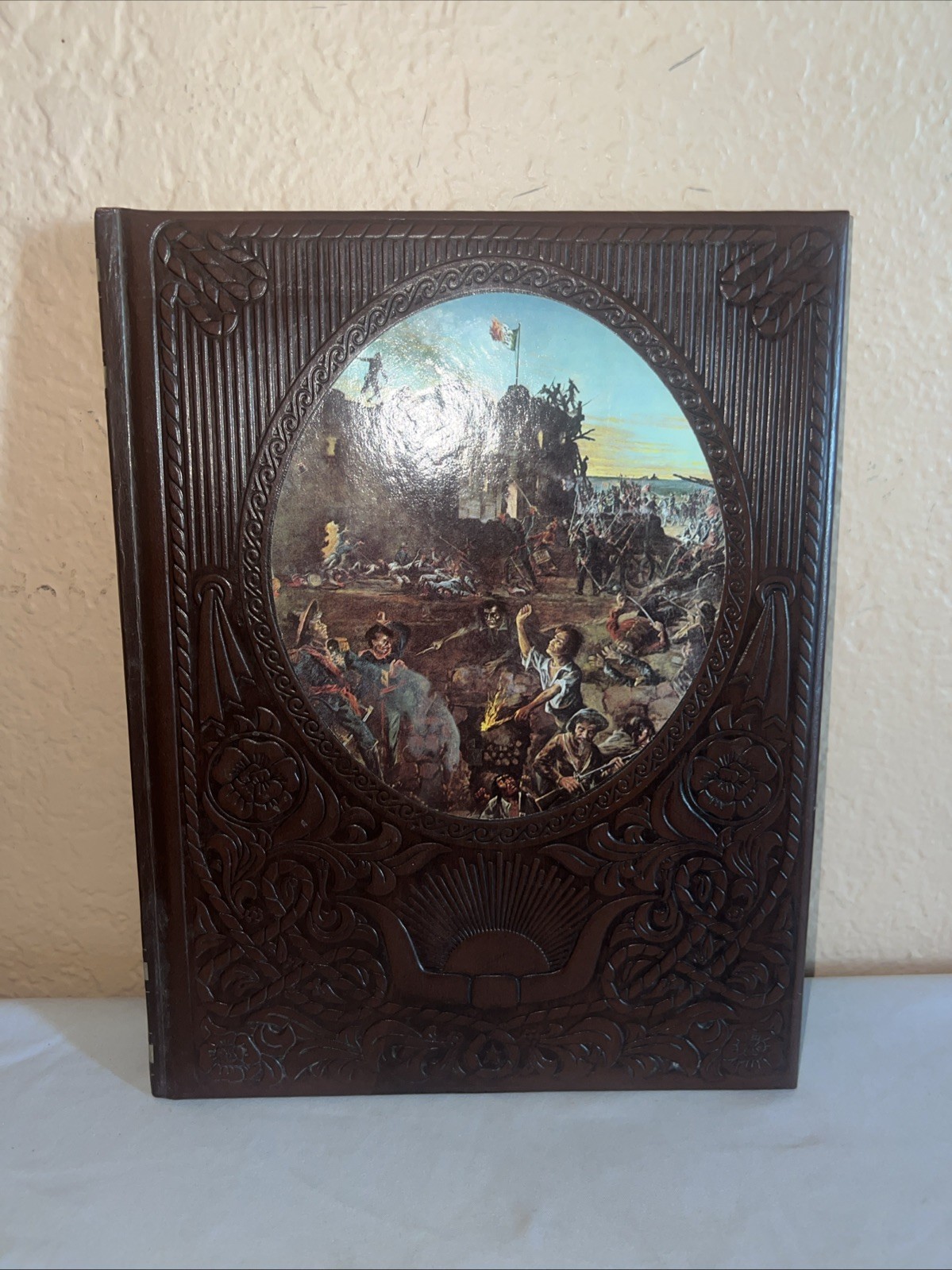 The Texans Time Life Books Old West Series Faux Leather Bound 1975 Antique – VTG
