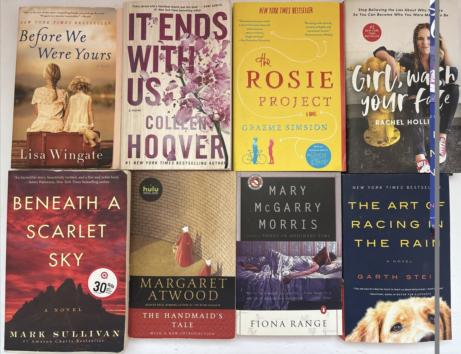 Lot of 8 Women’s Fiction Thriller Mystery BOTM PB Books Set Summer Reading