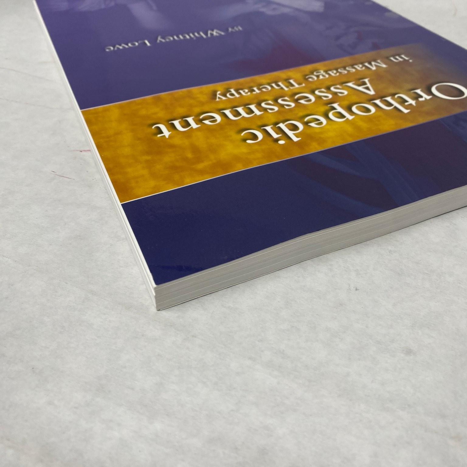 Orthopedic Assessment in Massage Therapy Whitney Lowe 2018 Medical Textbook