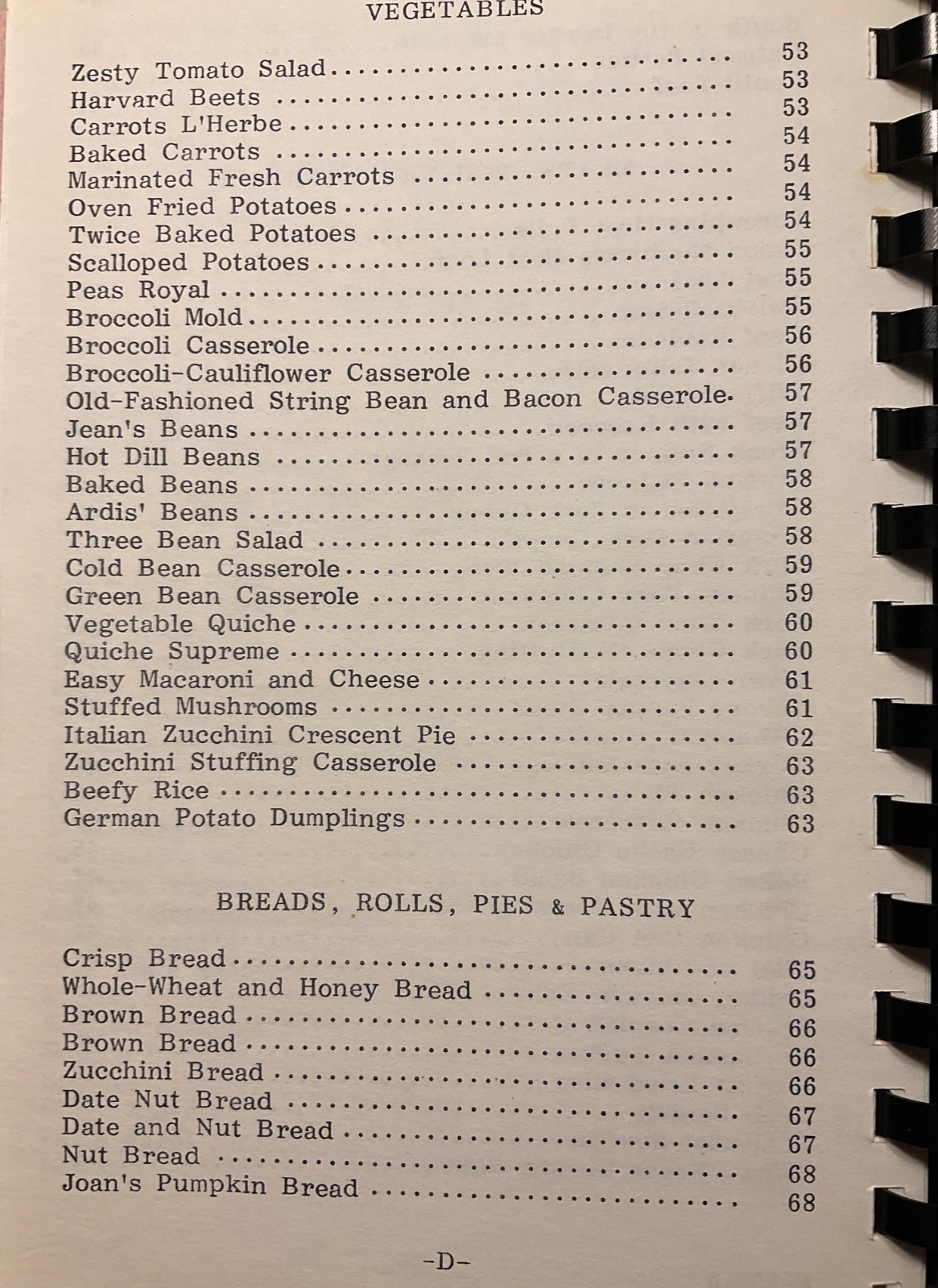 RECIPES. United Services Agency COOKBOOK. Tunkhannock, PA. Pages 138.