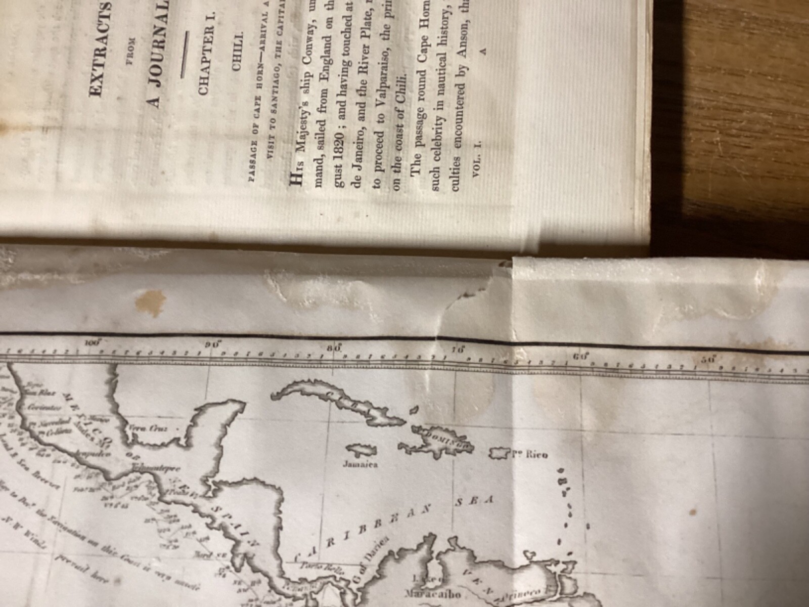 1825 2 Vols. Extracts From A Journal On The Coasts Of Chili Peru & Mexico – Hall