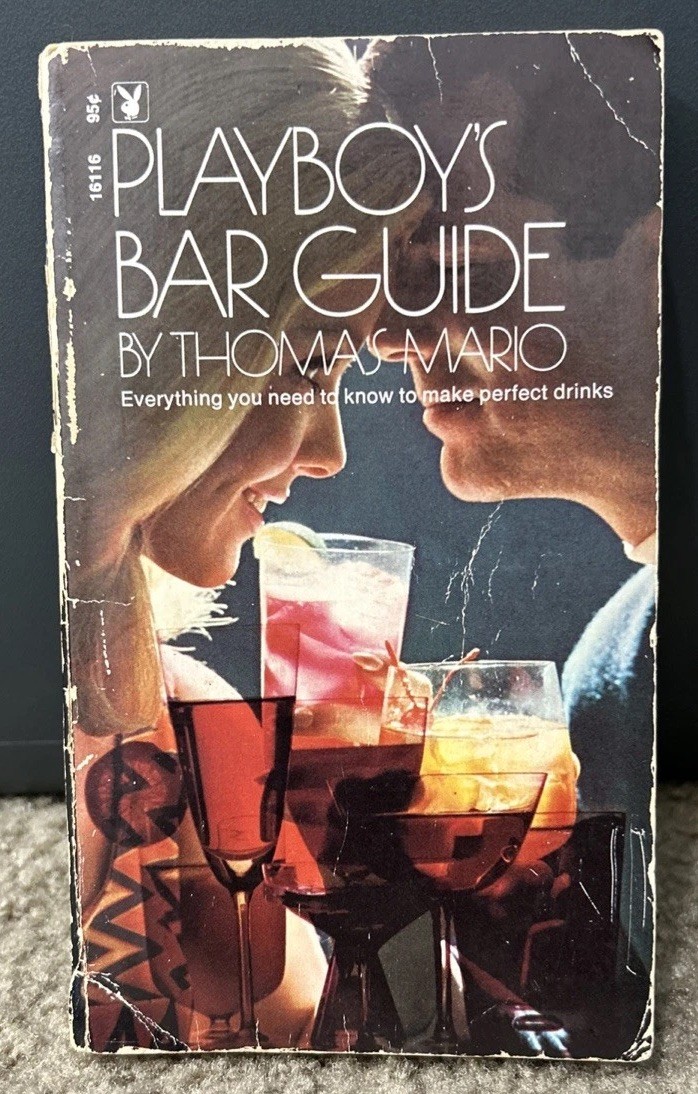 Vintage Playboy’s Bar Guide 1971 1st Edition Softcover Book 254 Pages