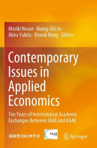 Contemporary Issues in Applied Economics : Ten Years of International…