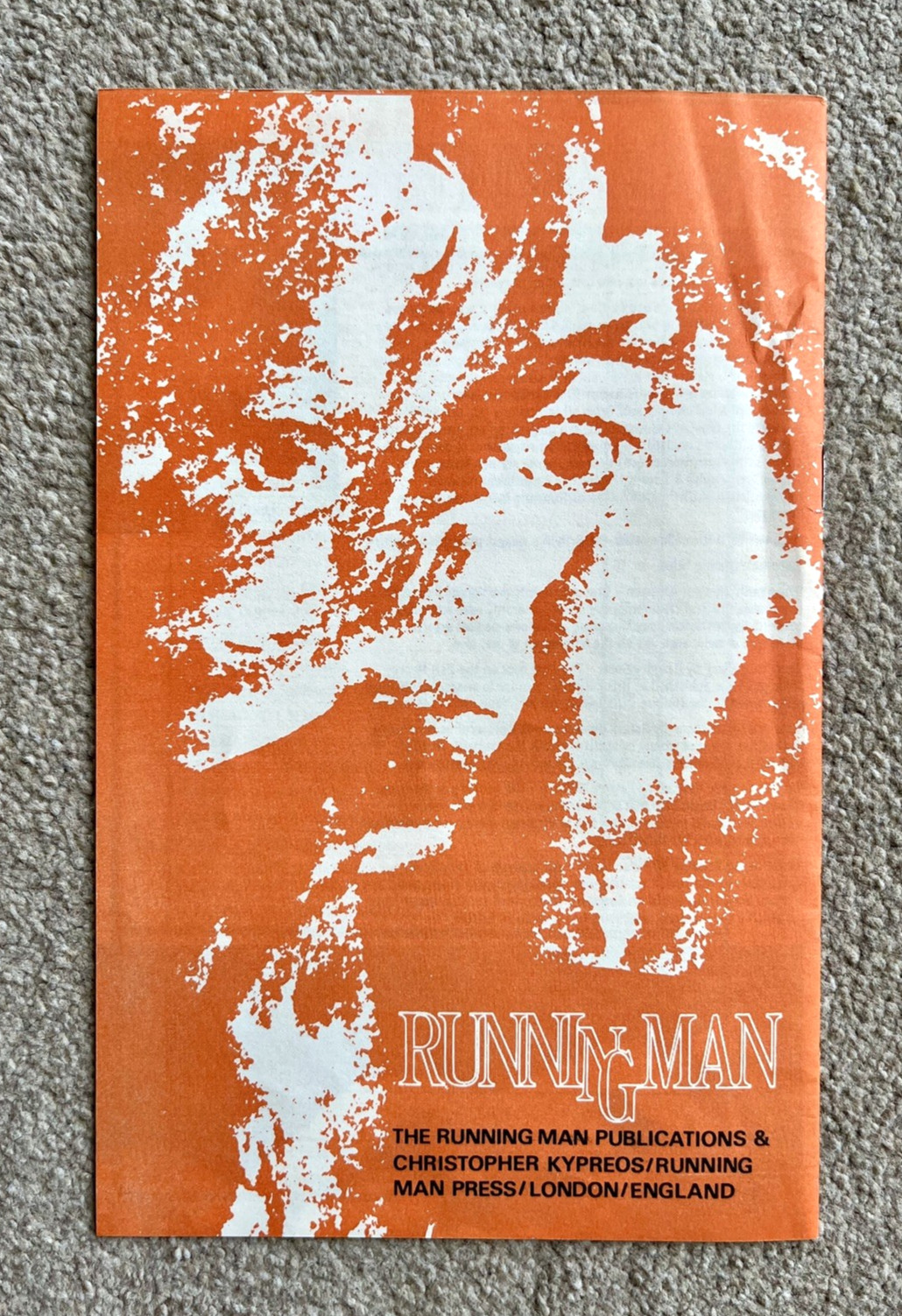 OZ MAGAZINE No.21 with Outcry and Running Man inserts.