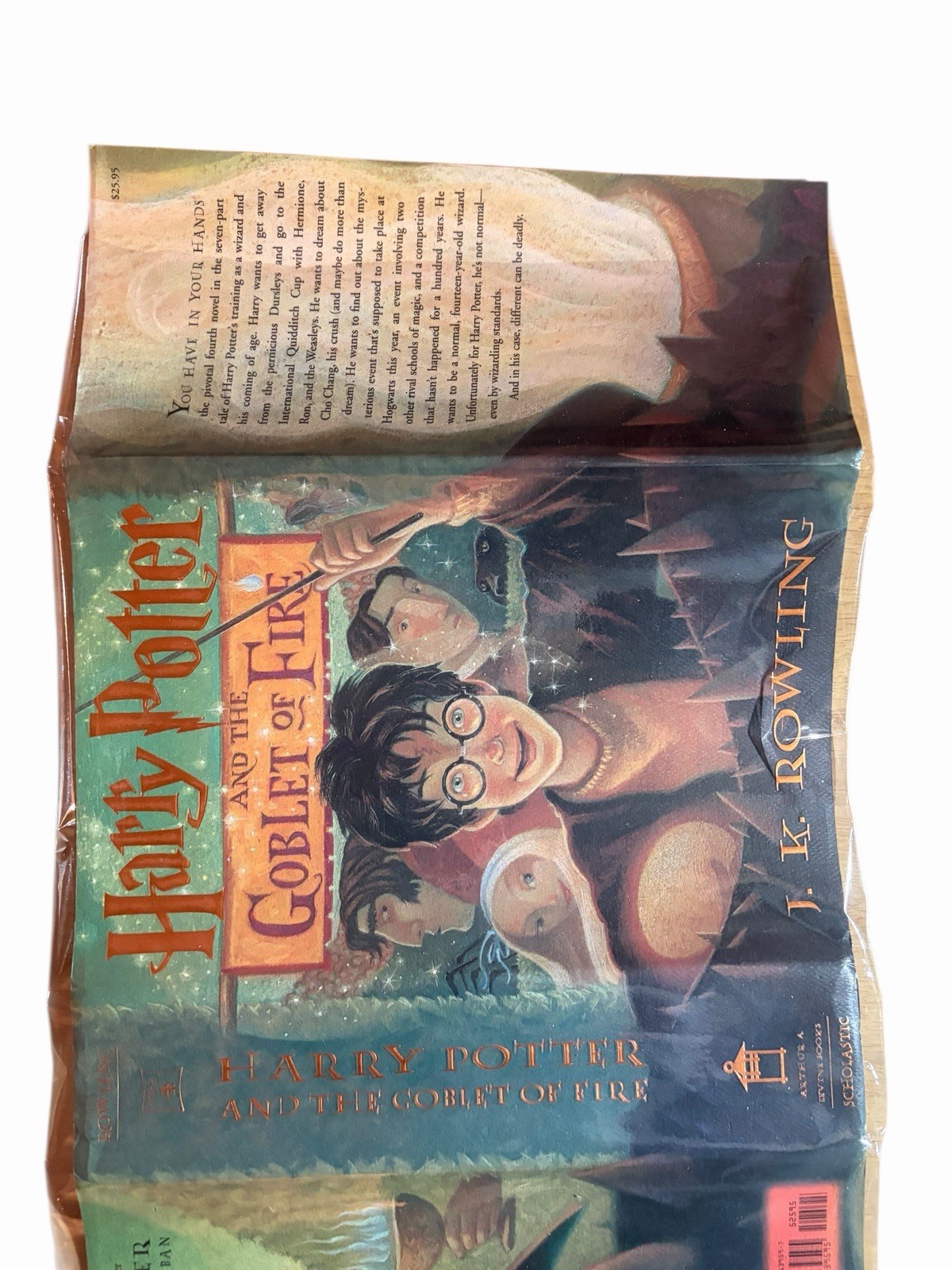 TRUE 1st Ed 1st Printing Harry Potter Goblet of Fire Errors Pg 291 & 667 ~ FINE