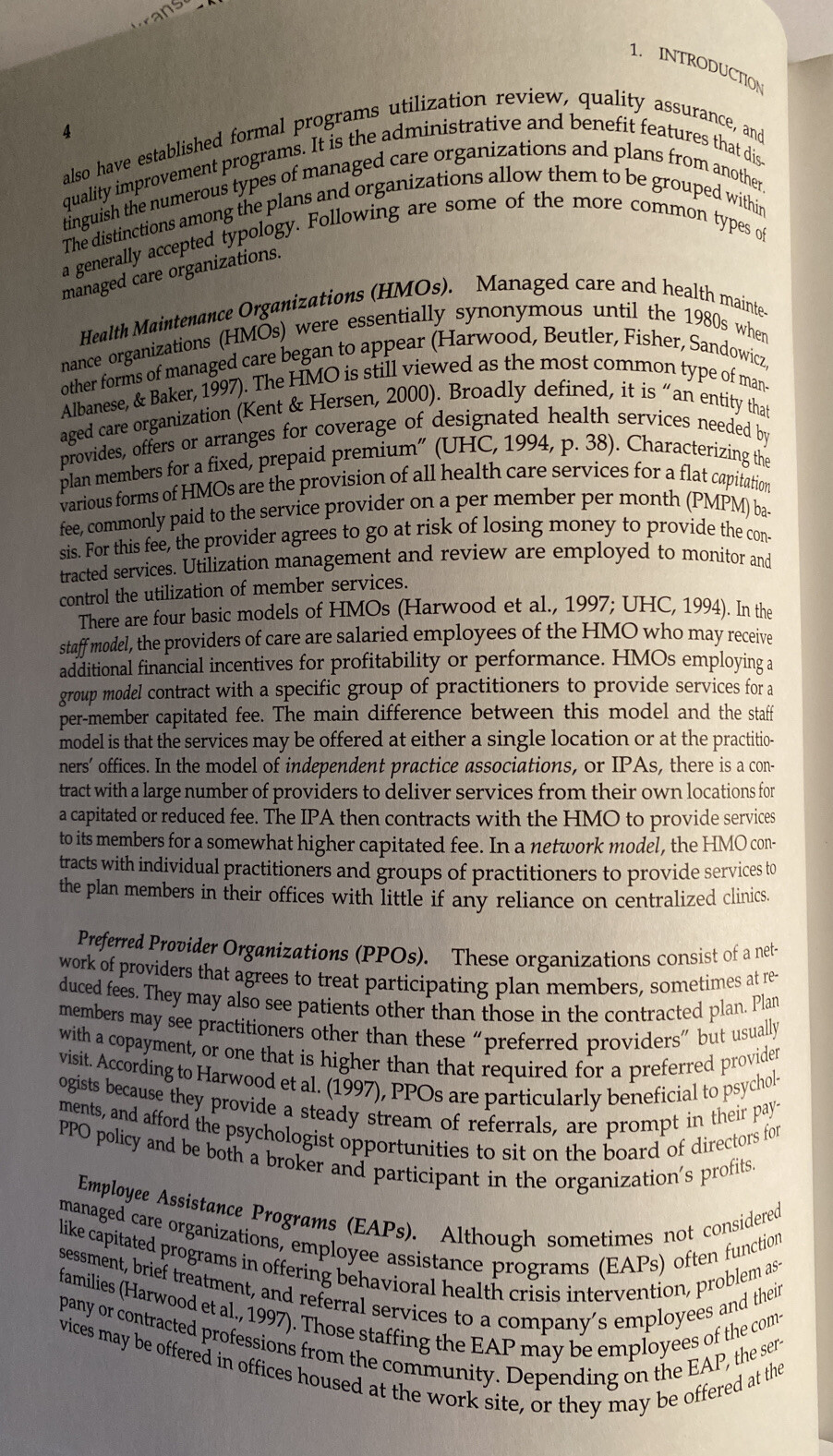 Psychological Testing in the Age of Managed Behavioral Health Care (2001) MINT!!