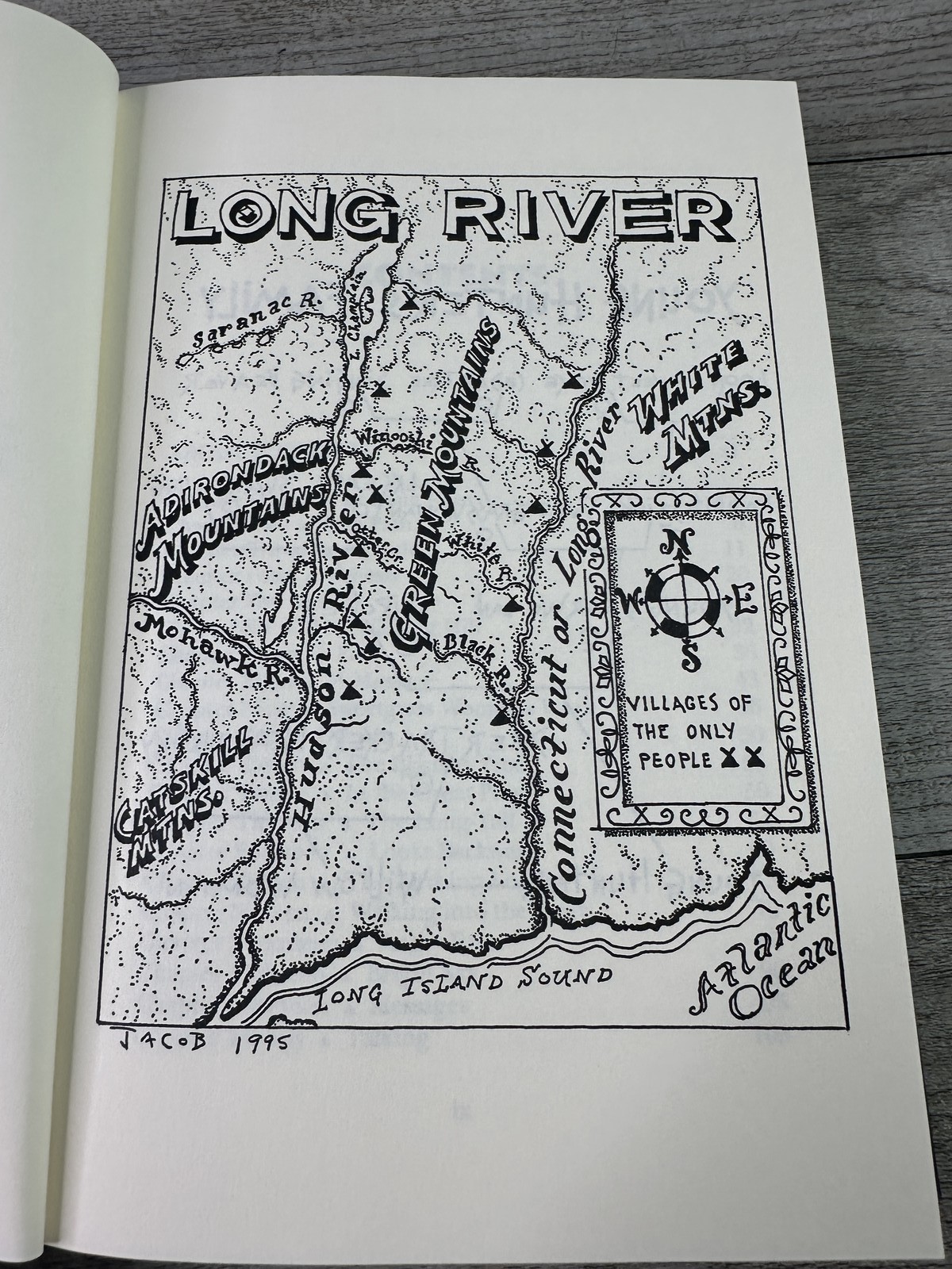 Long River by Joseph Bruchac – Hardcover w/ Dust Jacket, Fulcrum Publishing 1995