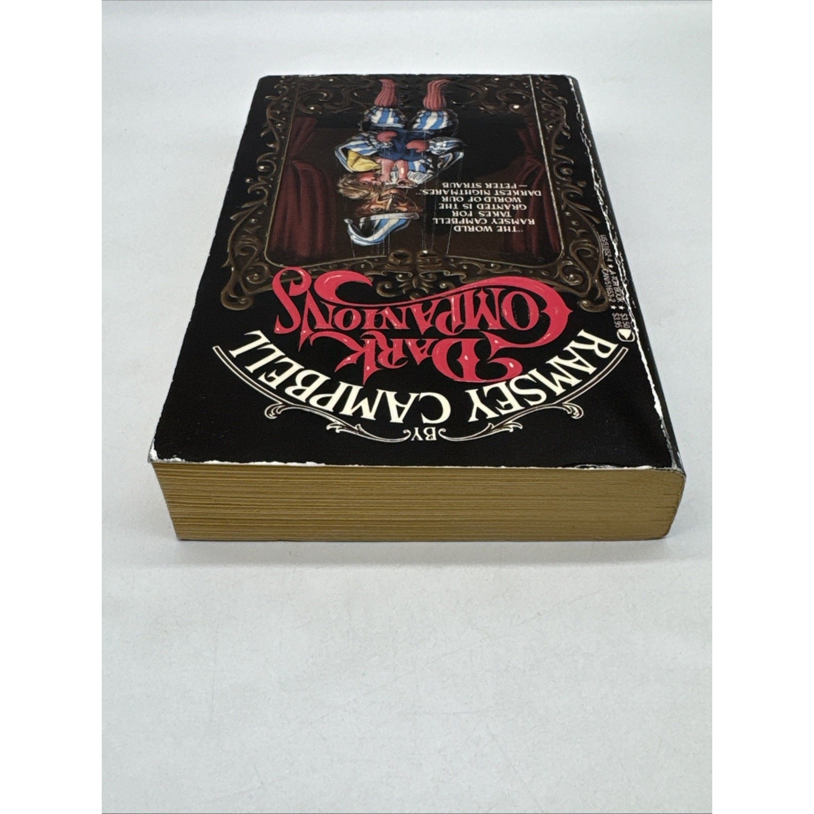 Dark Companions Ramsey Campbell 1985 VTG MMPB First Tor Printing Horror Fiction