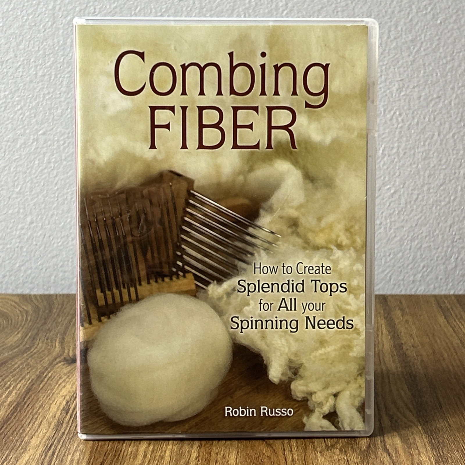 Combing Fiber DVD Robin Russo 2012 Interweave Splendid Tops Spinning How To