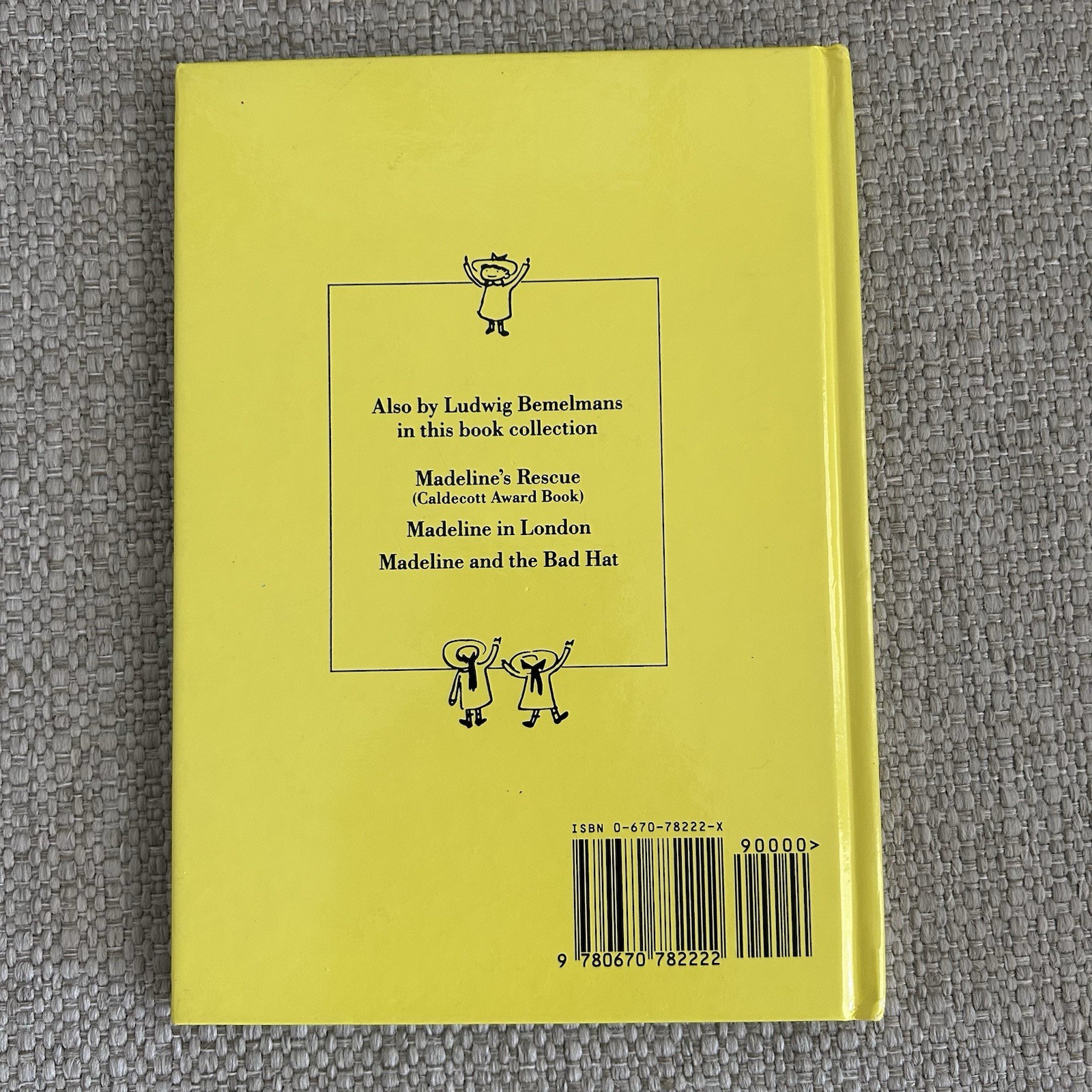 ✨4 Vintage 1992 MADELINE BOOK LOT By Ludwig Bemelmans – Small Hardcover