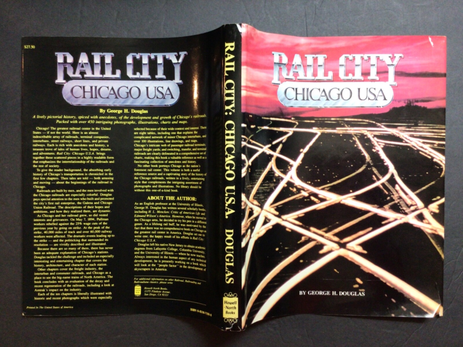 RAIL CITY – CHICAGO USA – George H. Douglas – EX con. w/DJ