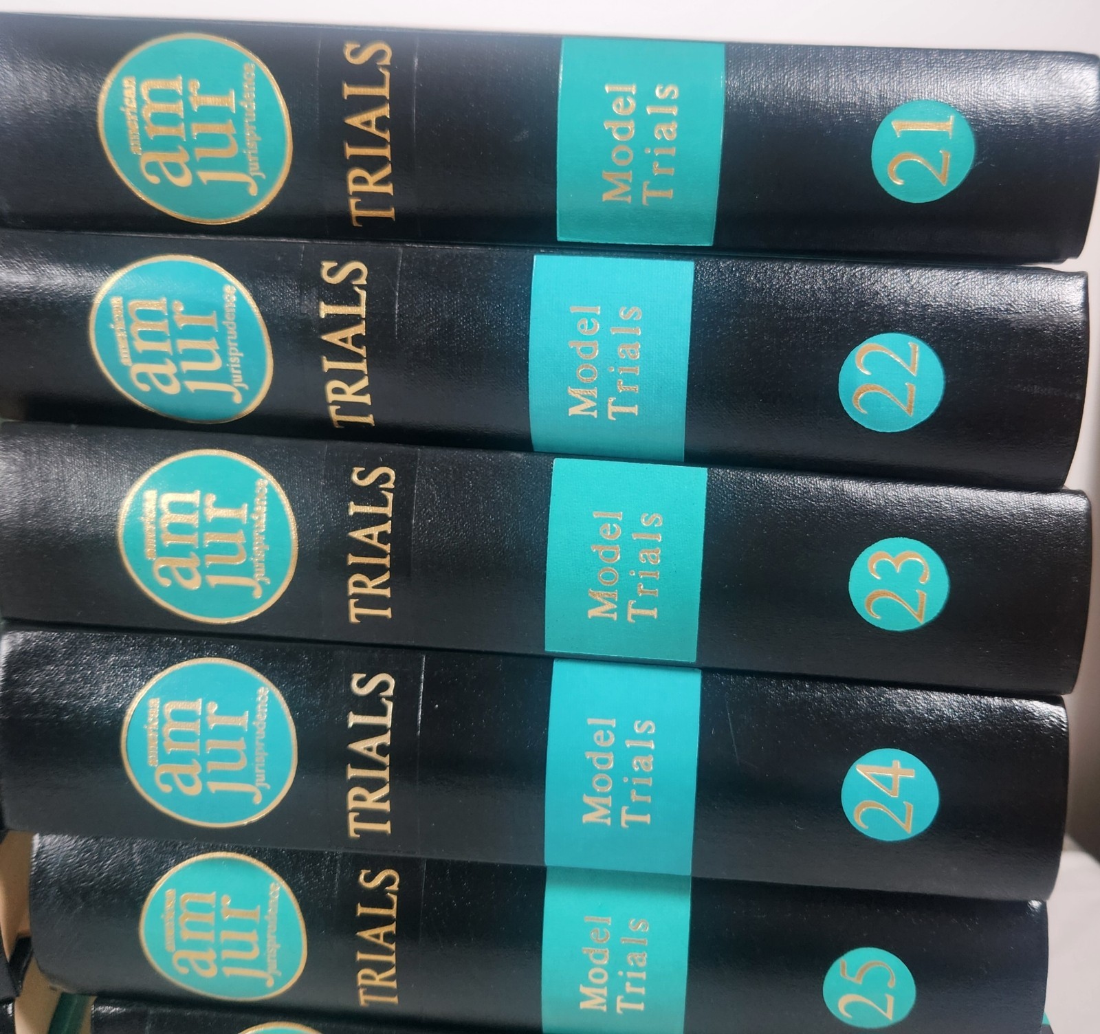 Lot Of 30 American Jurisprudence Trials Volumes 1-29 & Index Model Trials