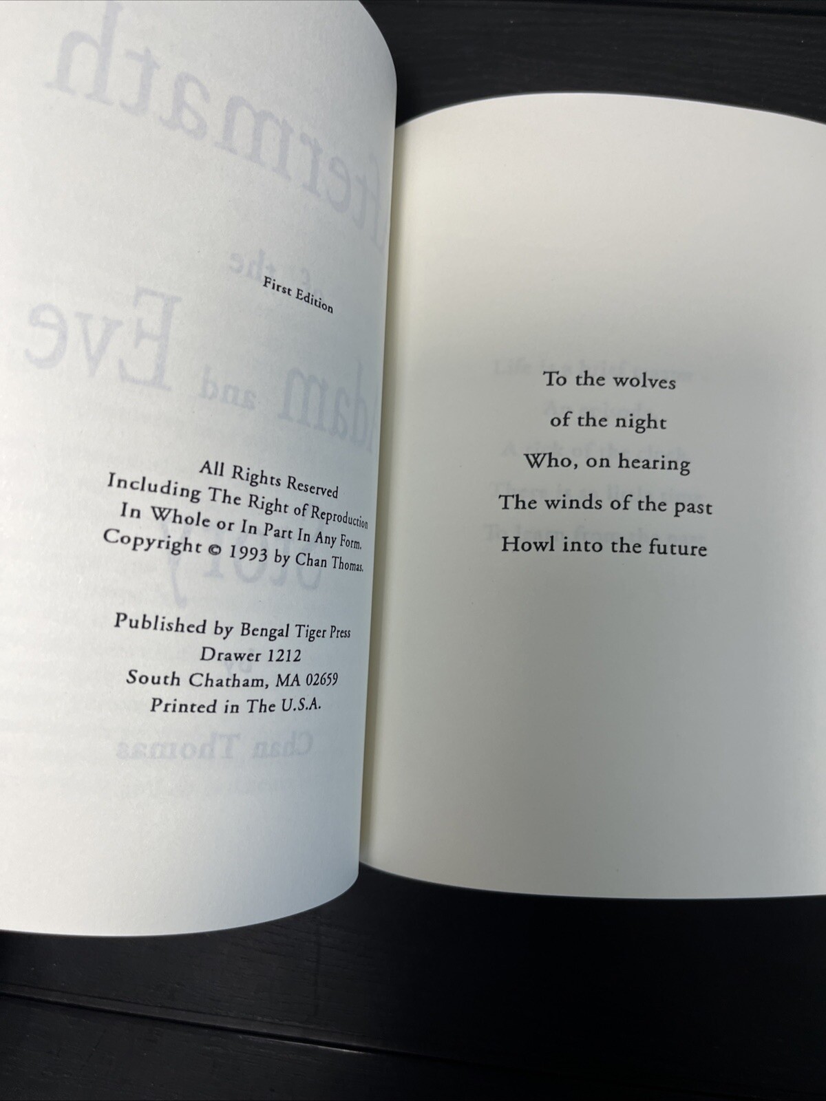 CIA Declassified,The Adam and Eve Story,the History of Cataclysms,by Chan Thomas