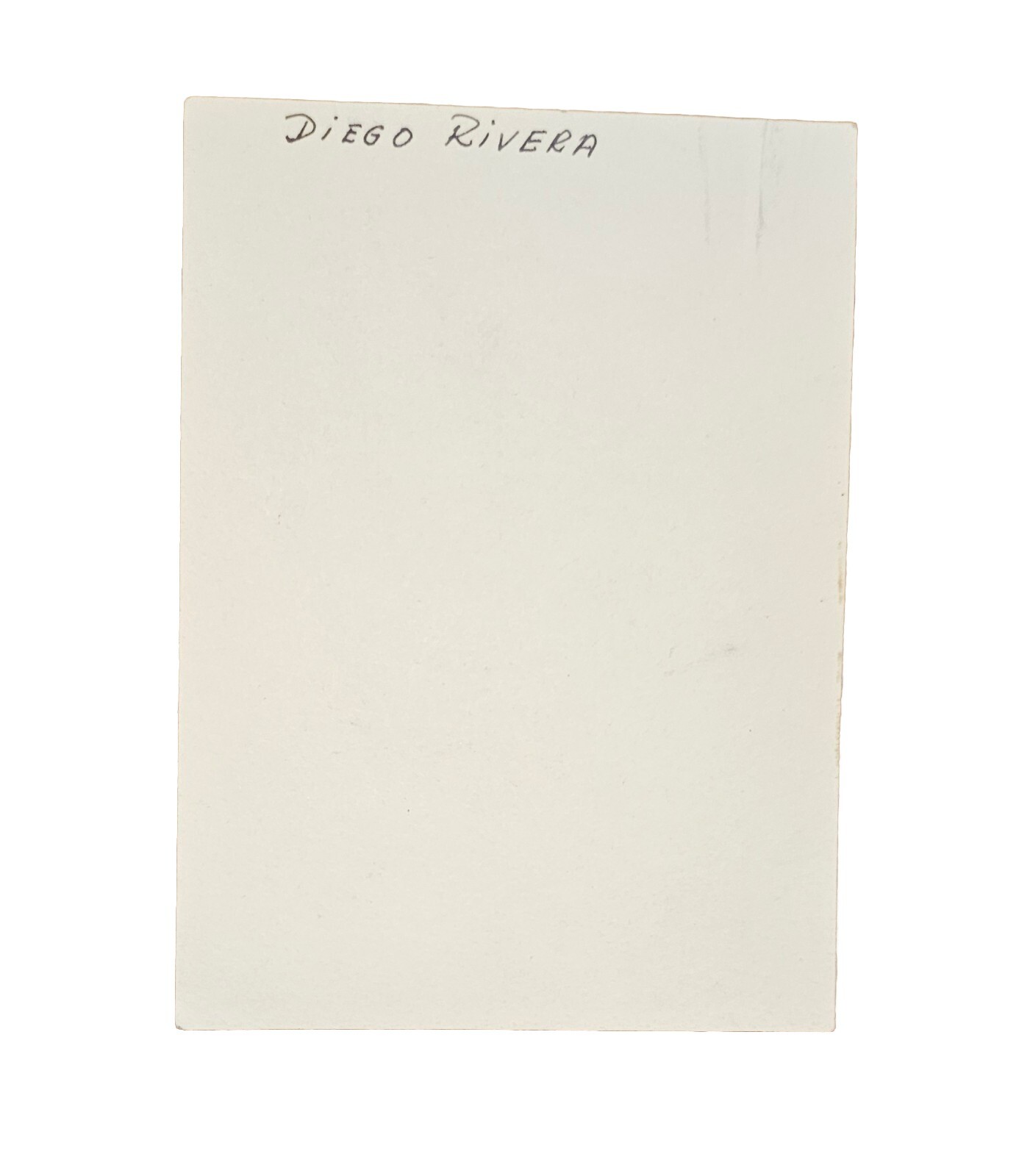 Fotografía de Diego Rivera – 10 x 7 cm Mexico