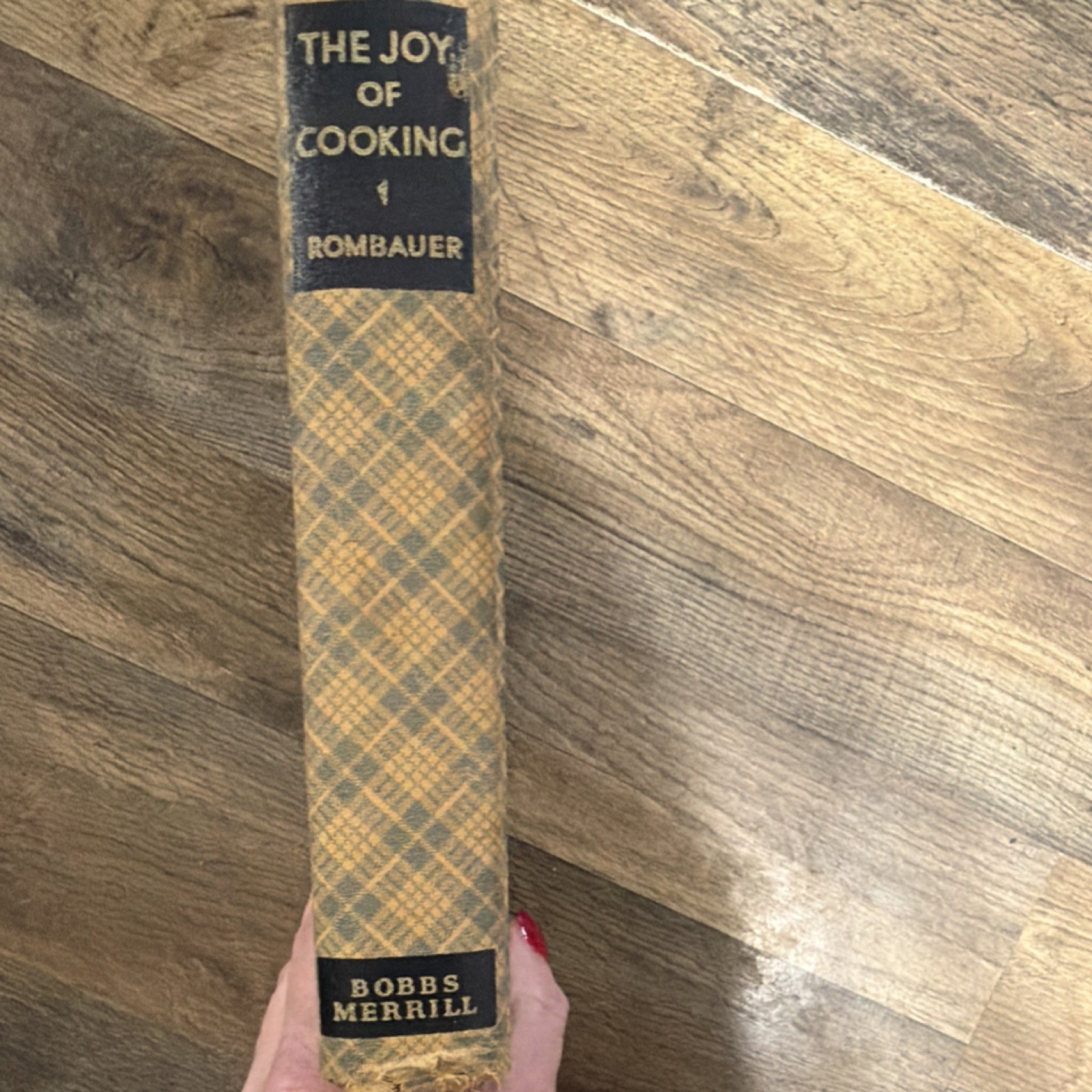 Irma S. Rombauer The Joy of Cooking Bobbs-Merrill 1936 Fourth Printing Cloth
