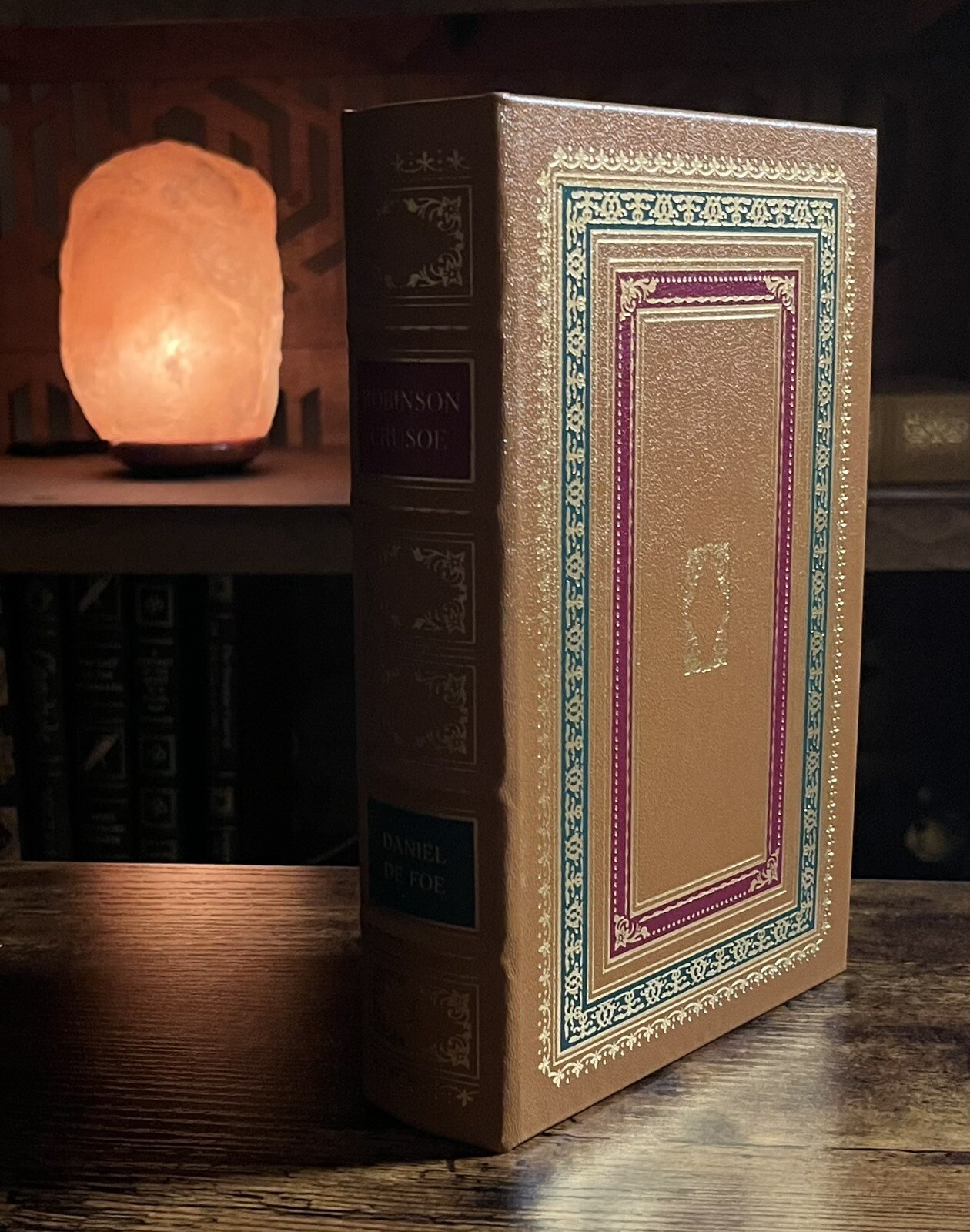 Robinson Crusoe by Daniel Defoe Easton Press Deluxe Edition Leather Like New!