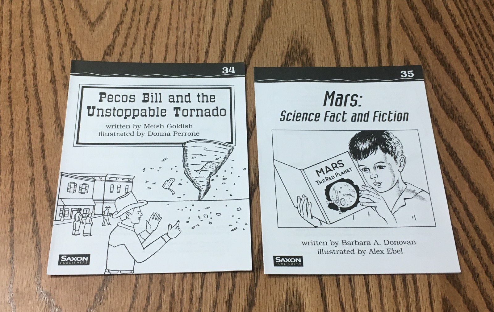 SAXON PHONICS & SPELLING 3RD GRADE DECODABLE TAKE HOME READERS / BOOKS 1 – 35