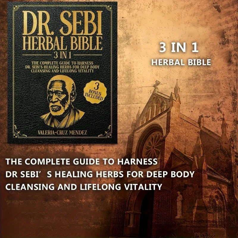 Dr. Sebi Herbal Bible: [3 IN 1] The Complete Guide to Harness Dr. Sebi’s healing