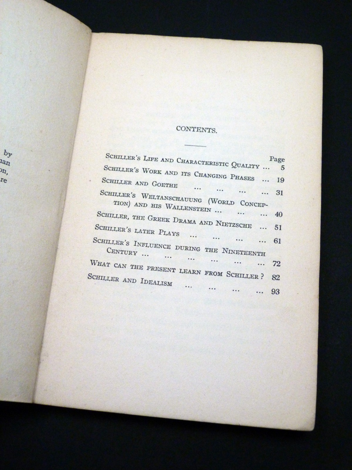 RUDOLF STEINER Friedrich Schiller in Our Time 1933 1st, 9 lectures from 1905