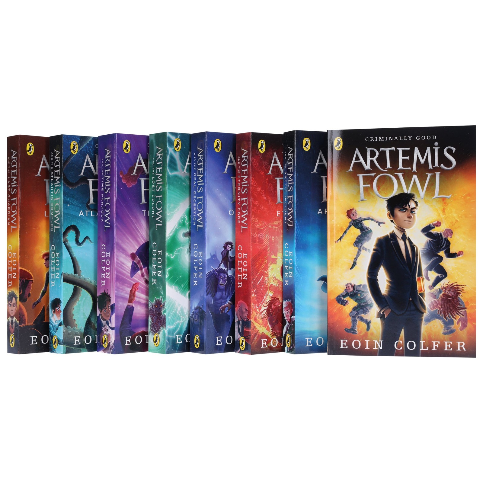 Artemis Fowl Series by Eoin Colfer 8 Books Set – Ages 9-16 – PB