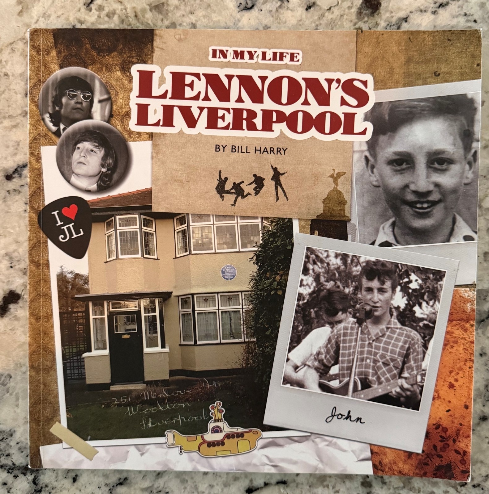 Lennon’s Liverpool: In My Life by Bill Harry PB John Lennon Beatles