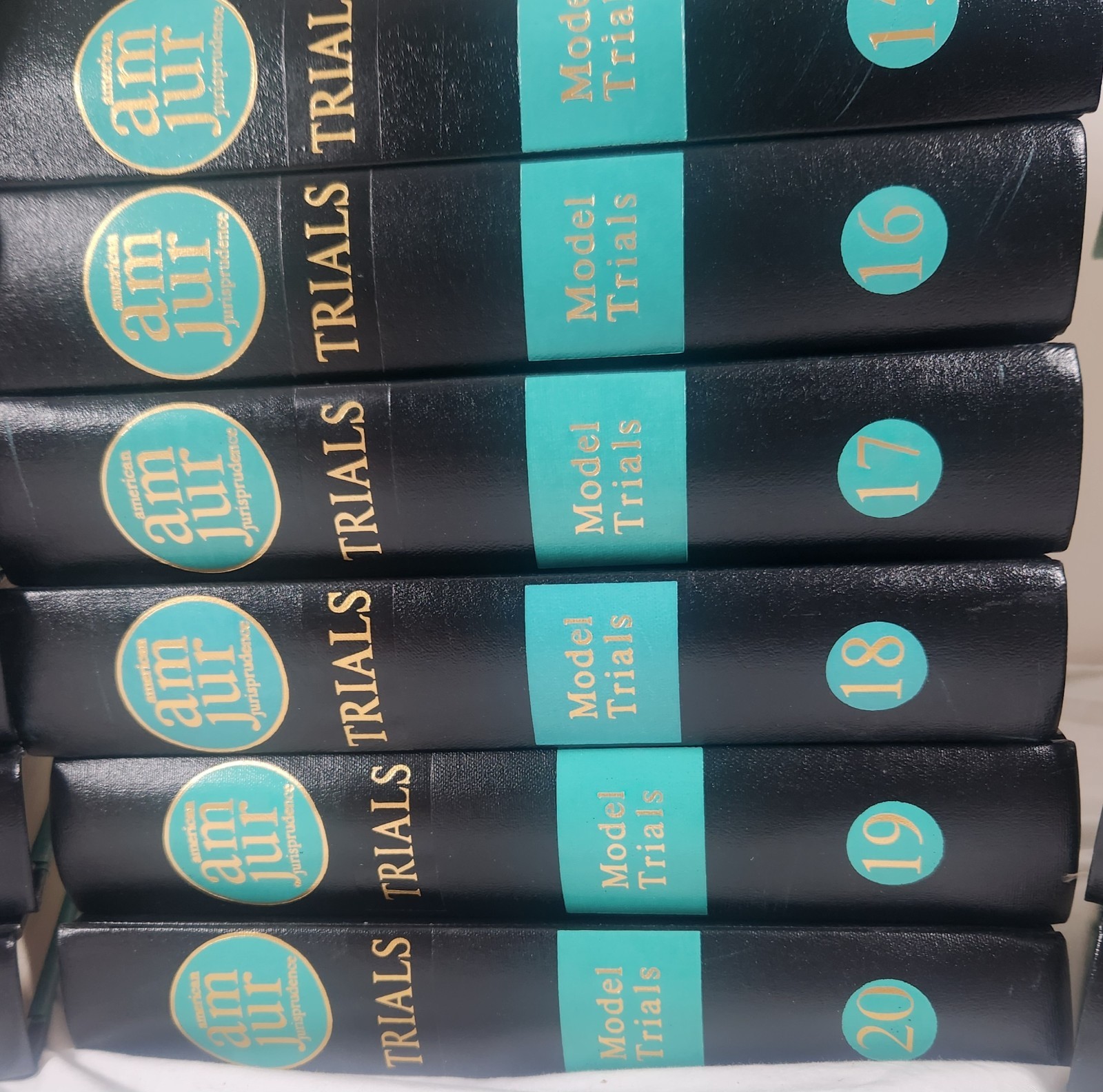 Lot Of 30 American Jurisprudence Trials Volumes 1-29 & Index Model Trials