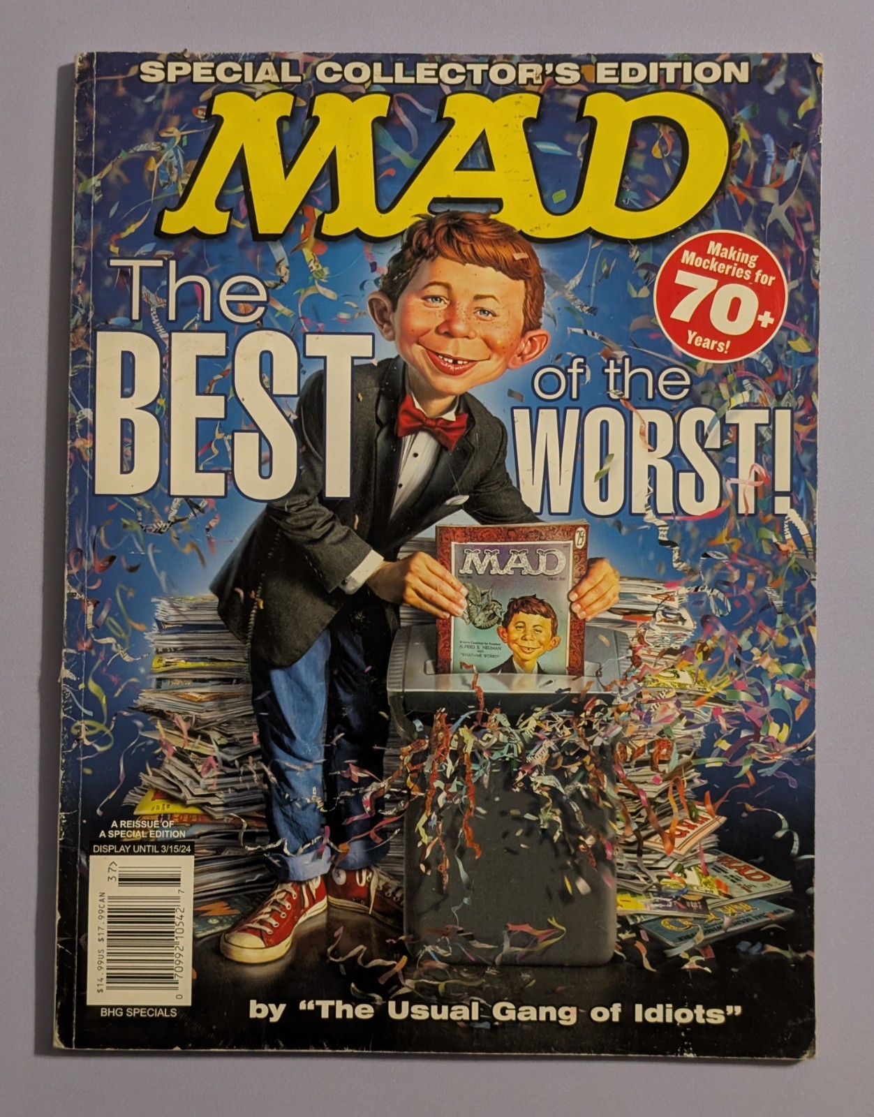 MAD Magazine The Best Of The Worst Special Collector’s Ed. Reissue March 2024