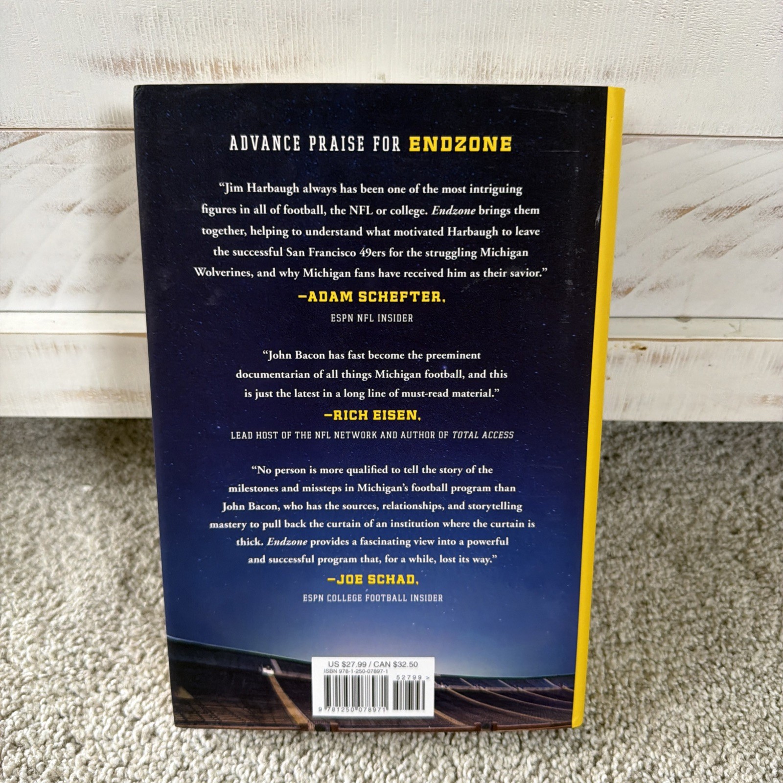 Endzone: The Rise, Fall, and Return of Michigan Football by Bacon, John U.