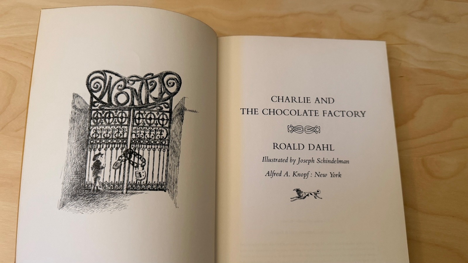 Charlie and the Chocolate Factory 1964 1st Ed Rare 2nd Prtg. w/ 5 Line Colophon