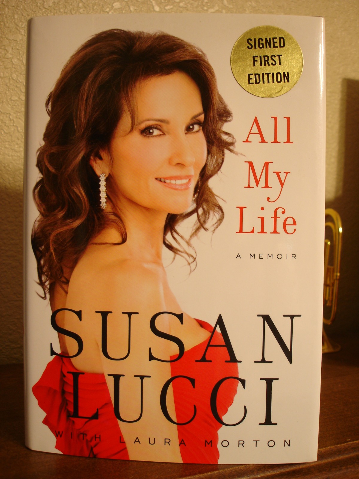 Susan Lucci – All My Life – SIGNED 1st Edition – HC/DJ